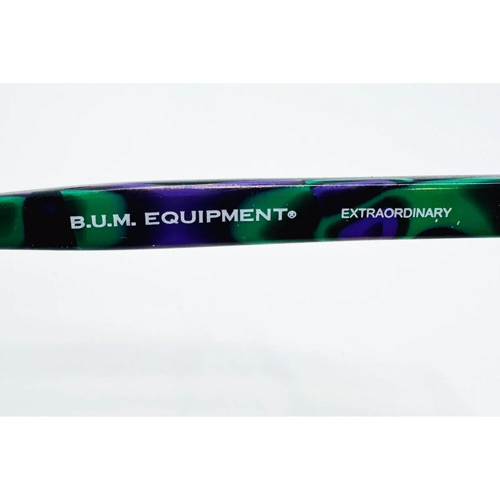 B.U.M. Equipment Eyeglasses Womens Violet Cat Eye Extraordinary 51-15-135